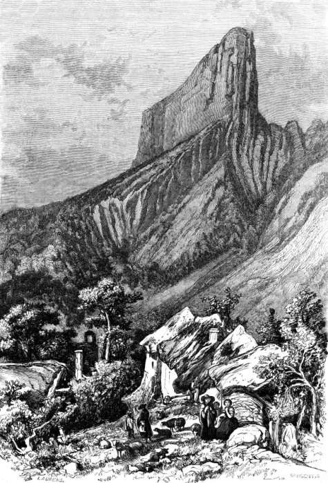 Framed Print : Aiguille, France - Mount Framed Print : Aiguille, France - Mount
