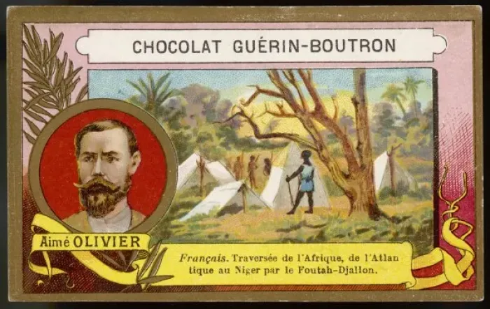 Framed Print : Aime Olivier, Explorer Framed Print : Aime Olivier, Explorer