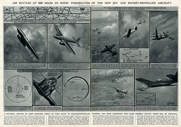 Air battles at 500 mph by G. H. Davis