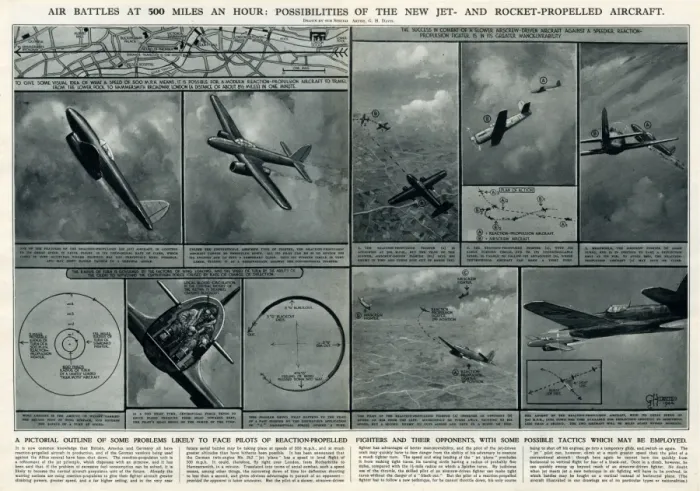 Framed Print : Air battles at 500 mph by G. H. Davis Framed Print : Air battles at 500 mph by G. H. Davis