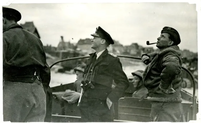 Framed Print : Air Chief Marshal Tedder and Admiral Ramsey, WW2 Framed Print : Air Chief Marshal Tedder and Admiral Ramsey, WW2