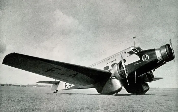 Framed Print : Air France airline low wing monoplane Framed Print : Air France airline low wing monoplane