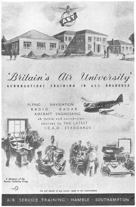 Framed Print : Air Service Training Hamble. Flying & Engineering Training Framed Print : Air Service Training Hamble. Flying & Engineering Training