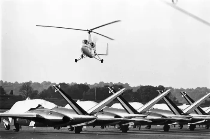 Framed Print : Air & Space 18A autogiro Framed Print : Air & Space 18A autogiro