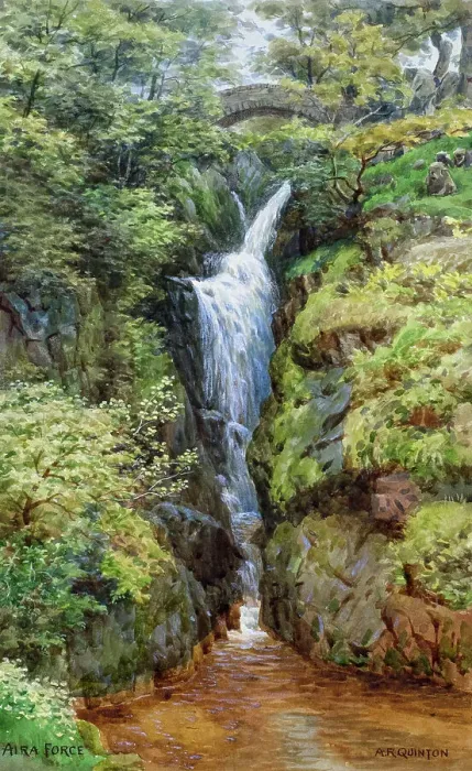 Framed Print : Aira Force, Ullswater, Lake District, Cumbria Framed Print : Aira Force, Ullswater, Lake District, Cumbria