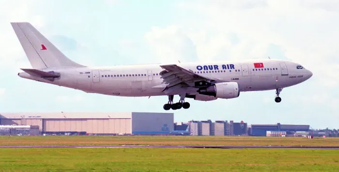 Framed Print : Airbus A300B4-2C TC-ONV Framed Print : Airbus A300B4-2C TC-ONV