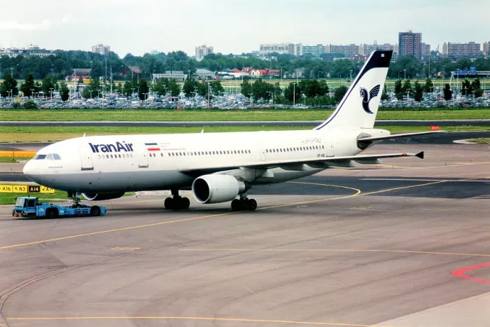 Framed Print : Airbus A300B4 EP-IBB Framed Print : Airbus A300B4 EP-IBB