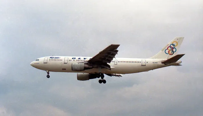 Framed Print : Airbus A300B4 SX-BED Framed Print : Airbus A300B4 SX-BED