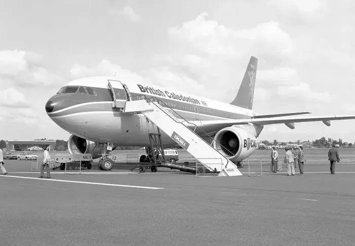 Framed Print : Airbus A310 G-BKWU Framed Print : Airbus A310 G-BKWU