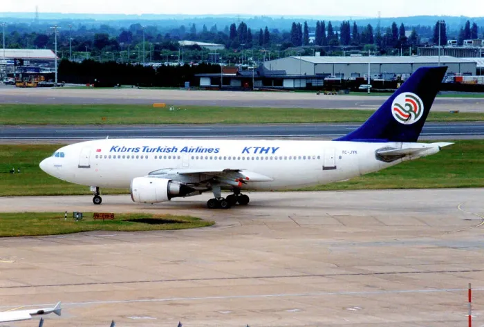 Framed Print : Airbus A310 TC-JYK Framed Print : Airbus A310 TC-JYK