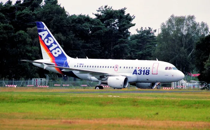 Framed Print : Airbus A318-122 F-WWIA Framed Print : Airbus A318-122 F-WWIA