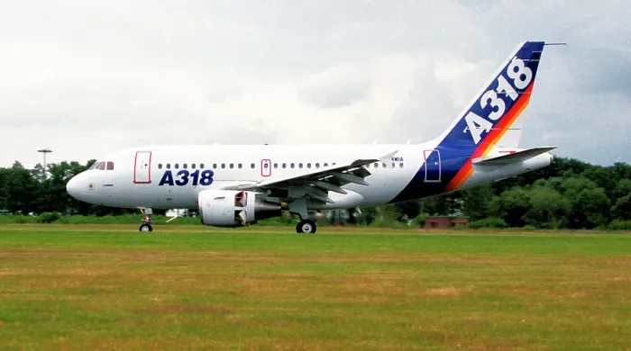 Framed Print : Airbus A318-122 F-WWIA Framed Print : Airbus A318-122 F-WWIA