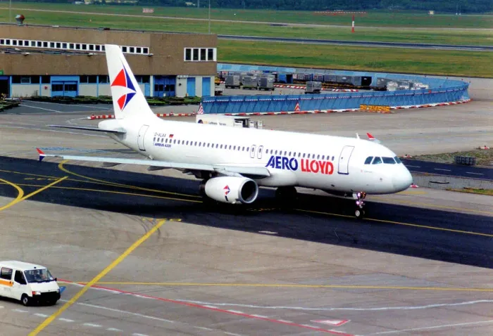 Framed Print : Airbus A320-232 D-ALAA Framed Print : Airbus A320-232 D-ALAA