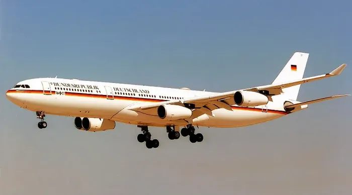 Framed Print : Airbus A340-30 16+01 Framed Print : Airbus A340-30 16+01