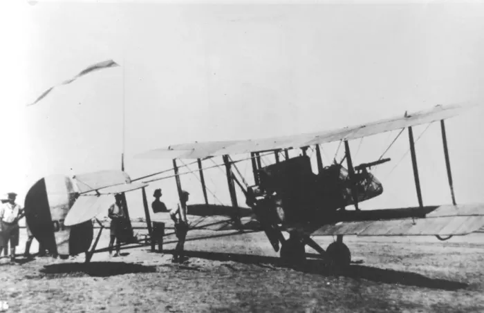 Framed Print : Airco DH 1a two-seater of No. 14 Squadron, Palestine Framed Print : Airco DH 1a two-seater of No. 14 Squadron, Palestine