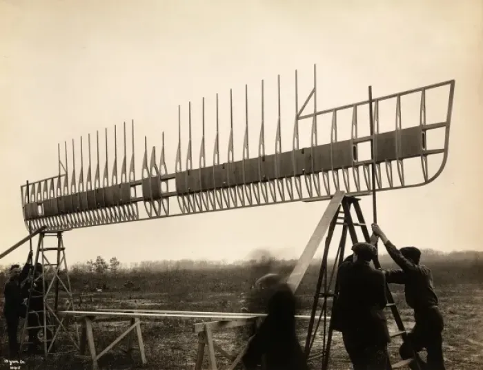 Framed Print : Aircraft construction Framed Print : Aircraft construction