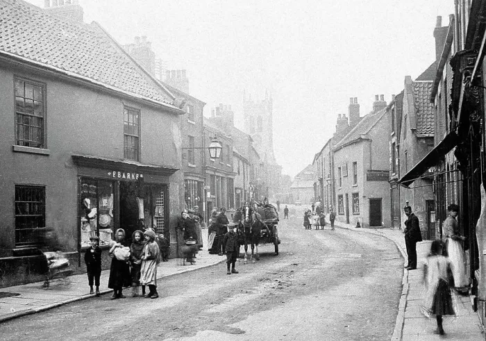 Framed Print : Aire Street, Knottingley Framed Print : Aire Street, Knottingley