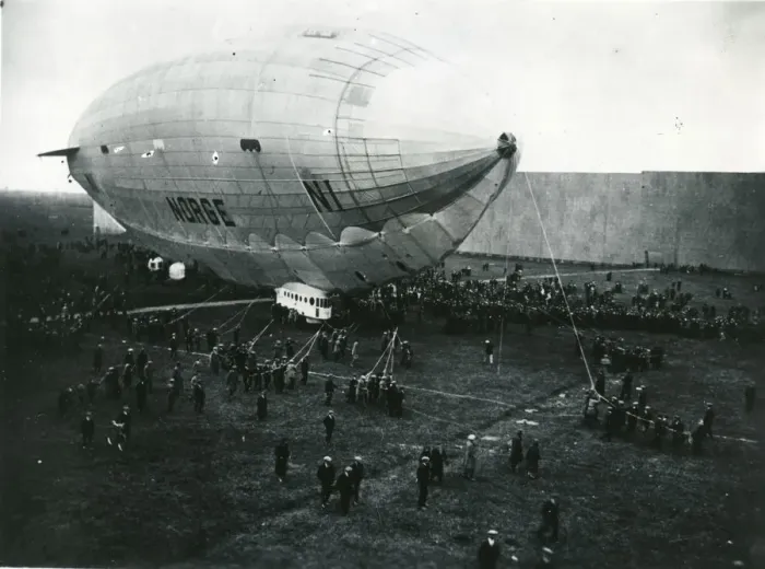 Framed Print : Airship Norge, the first N-Class semi-rigid airship Framed Print : Airship Norge, the first N-Class semi-rigid airship
