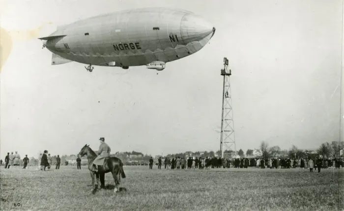 Framed Print : Airship Norge, the first N-Class semi-rigid airship Framed Print : Airship Norge, the first N-Class semi-rigid airship