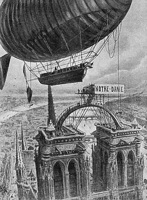 Framed Print : Airship Station Paris Framed Print : Airship Station Paris