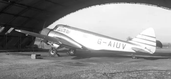 Framed Print : Airspeed AS. 65 Consul G-AIUV Framed Print : Airspeed AS. 65 Consul G-AIUV