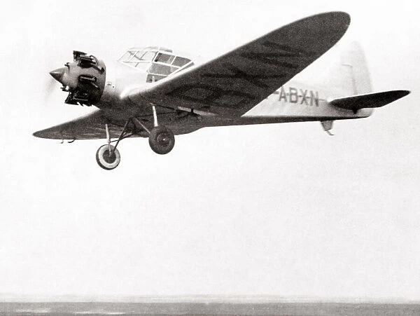 Airspeed Courier aircraft monoplane, 1933