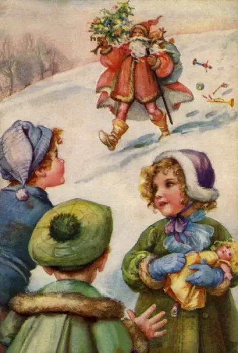 Framed Print : AL Bowley. C1758 Xmas Framed Print : AL Bowley. C1758 Xmas