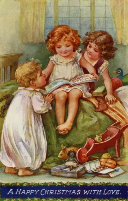 Framed Print : AL Bowley. C218a Xmas Framed Print : AL Bowley. C218a Xmas