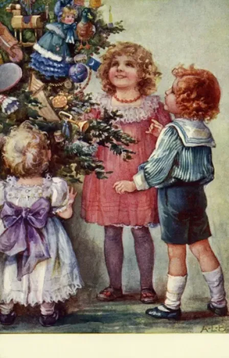 Framed Print : AL Bowley. C8437a Xmas Framed Print : AL Bowley. C8437a Xmas