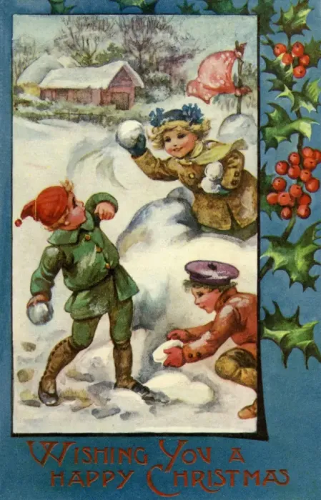 Framed Print : AL Bowley. Val. Xmas A Framed Print : AL Bowley. Val. Xmas A