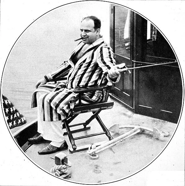 Al Capone on vacation, c.1930