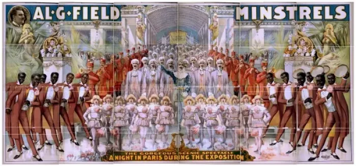 Framed Print : Al G. Field Minstrels Framed Print : Al G. Field Minstrels