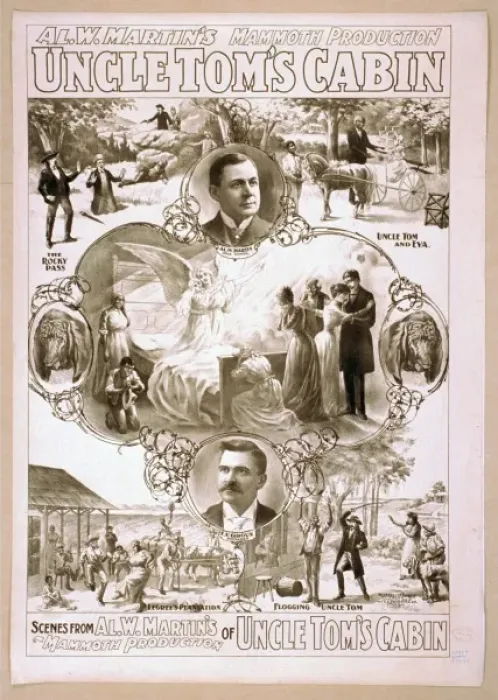 Framed Print : Al. W. Martins mammoth production, Uncle Toms cabin Framed Print : Al. W. Martins mammoth production, Uncle Toms cabin