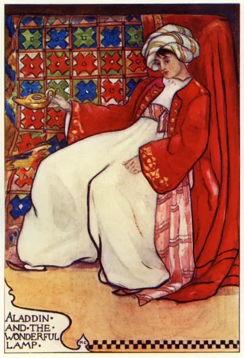 Framed Print : From Aladdin by Katharine Cameron Framed Print : From Aladdin by Katharine Cameron