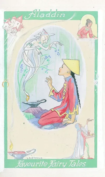 Framed Print : Aladdin. Sub-title: Favourite Fairy Tales Framed Print : Aladdin. Sub-title: Favourite Fairy Tales