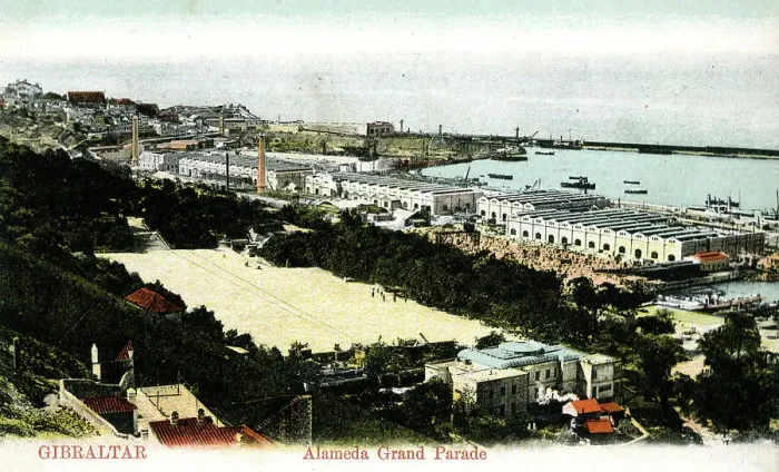 Framed Print : Alameda Grand Parade, Gibraltar Framed Print : Alameda Grand Parade, Gibraltar