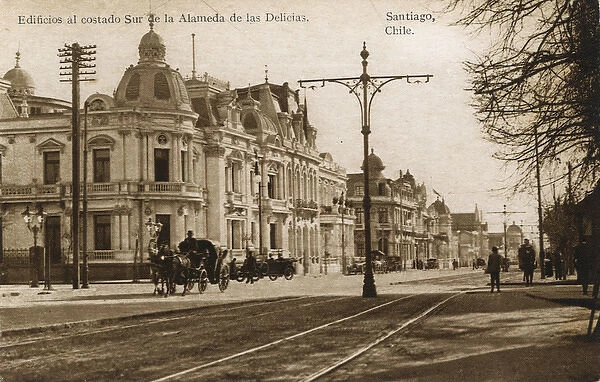 Alameda de las Delicias, Santiago, Chile, South America
