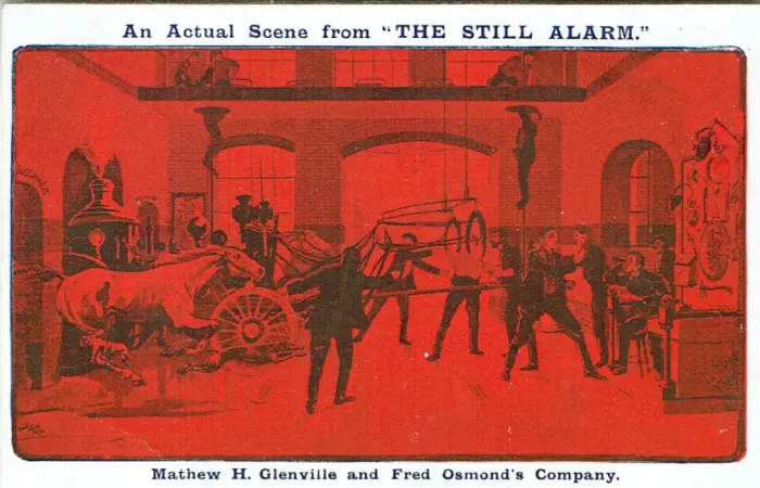 Framed Print : The Still Alarm by Joseph Arthur Framed Print : The Still Alarm by Joseph Arthur