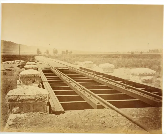Framed Print : Alascheir Railway Asia Minor constructed by Samuel Bayliss Framed Print : Alascheir Railway Asia Minor constructed by Samuel Bayliss