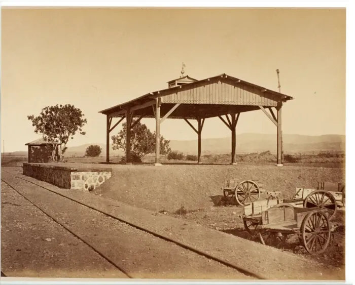 Framed Print : Alascheir Railway Asia Minor constructed by Samuel Bayliss Framed Print : Alascheir Railway Asia Minor constructed by Samuel Bayliss