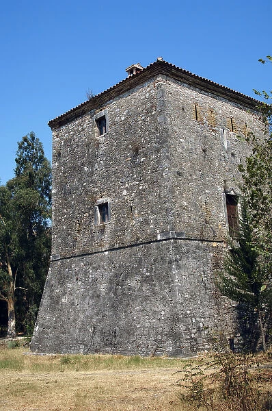 Albania. Buthrotum. Venetian tower. 15th-16th centuries