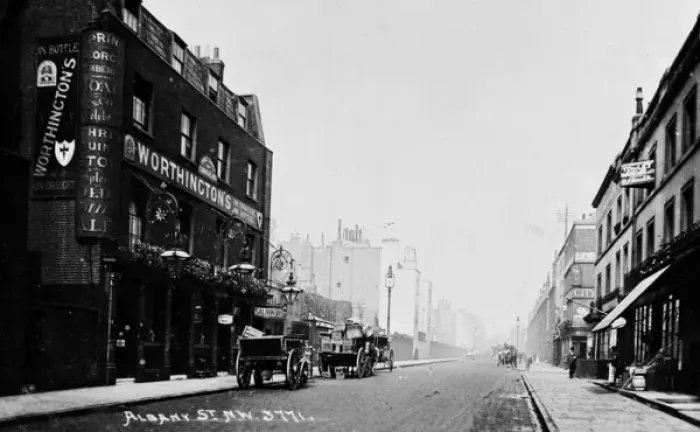 Framed Print : Albany Street, NW London Framed Print : Albany Street, NW London