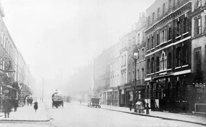 Framed Print : Albany Street, NW London
