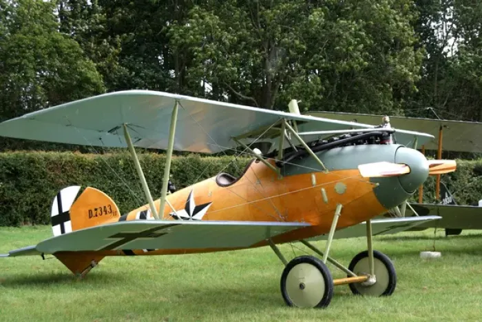 Framed Print : Albatros D Va beside RAF RE 8 - Photo by Hugh W. Cowin Framed Print : Albatros D Va beside RAF RE 8 - Photo by Hugh W. Cowin