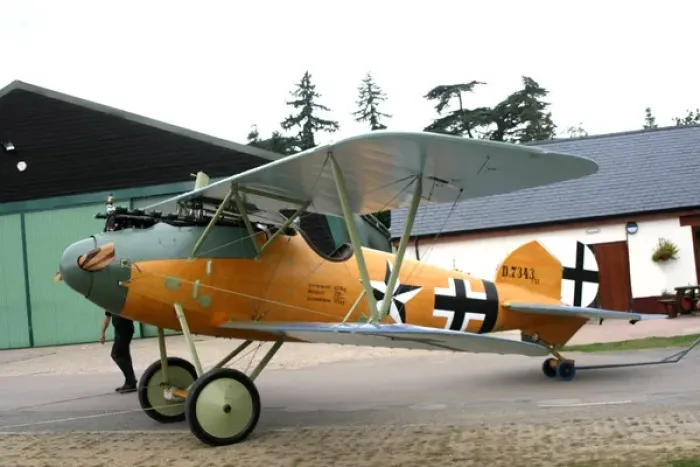 Framed Print : Albatros DVa towing-out D7343-17 - Photo by Hugh W. Cow Framed Print : Albatros DVa towing-out D7343-17 - Photo by Hugh W. Cow