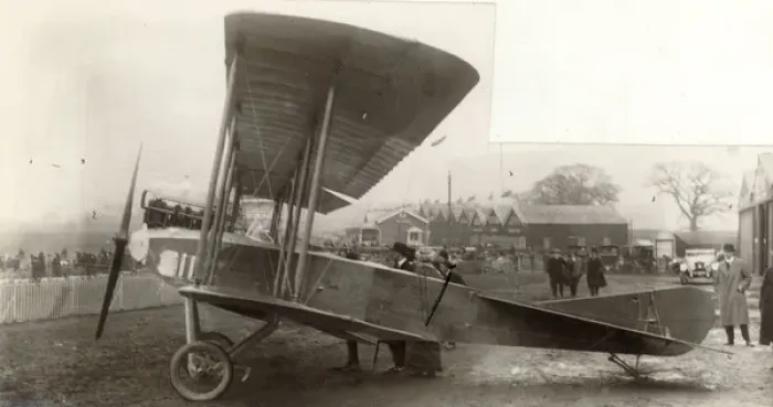 Framed Print : Albatross B1 at Hendon in June 1914 Framed Print : Albatross B1 at Hendon in June 1914