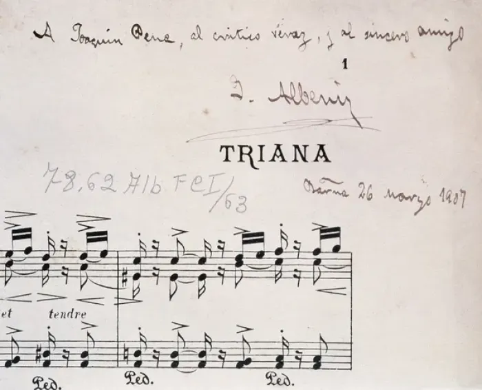 Framed Print : ALBENIZ, Isaac (1860-1909). Spanish composer and pianist. S Framed Print : ALBENIZ, Isaac (1860-1909). Spanish composer and pianist. S