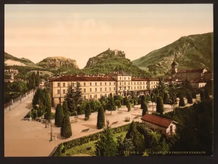 Framed Print : Albergo, general view, Arco, Lake Garda, Italy Framed Print : Albergo, general view, Arco, Lake Garda, Italy