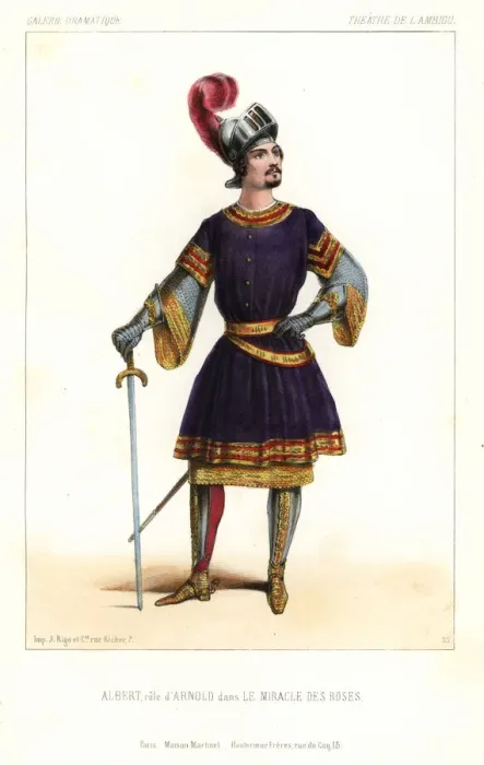 Framed Print : Albert as Arnold in Le Miracle des Roses, 1844 Framed Print : Albert as Arnold in Le Miracle des Roses, 1844