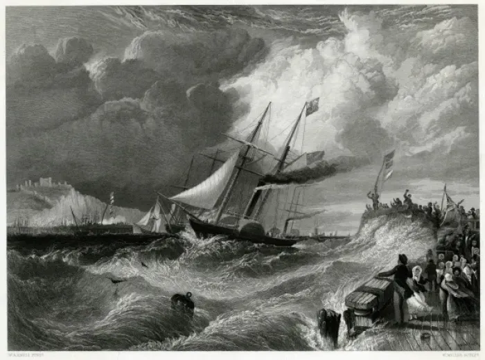 Framed Print : Albert Arrives at Dover Framed Print : Albert Arrives at Dover